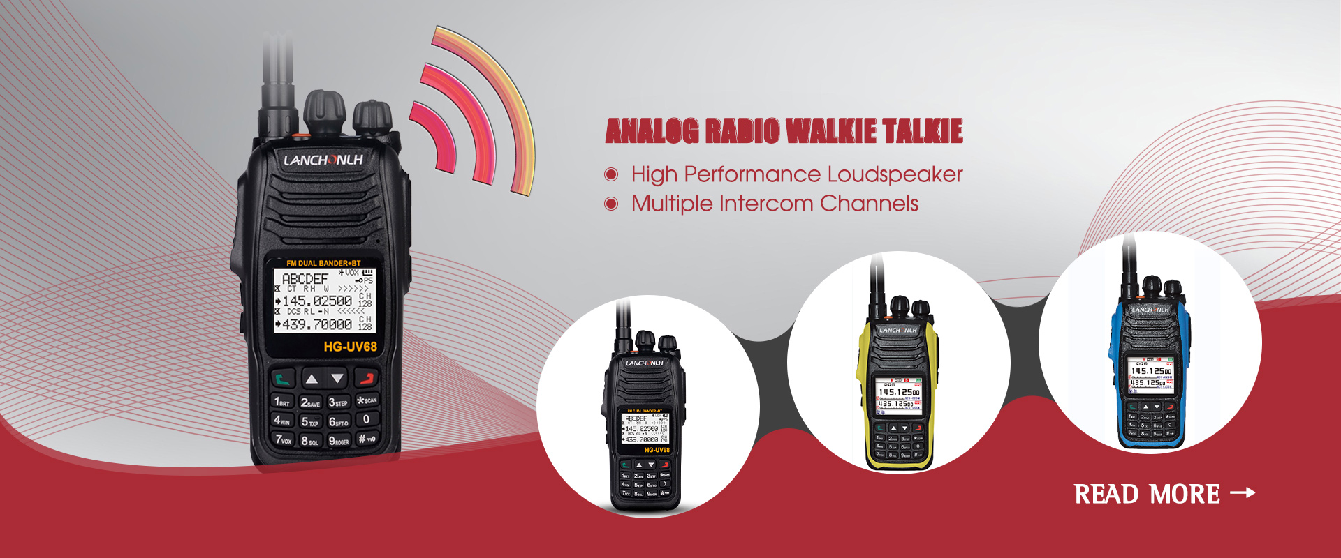 Fornitore di walkie-talkie radio analogici
